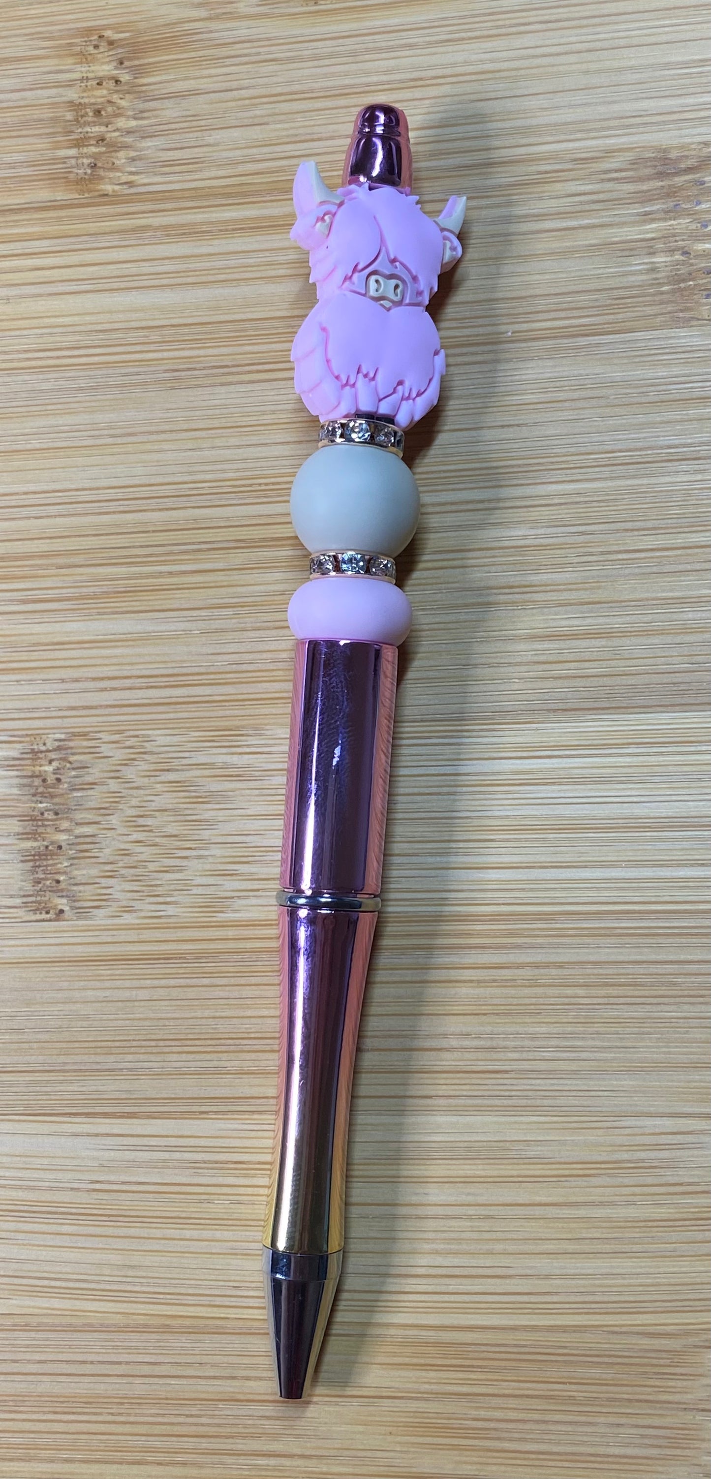 Highland Cow Pink Pen